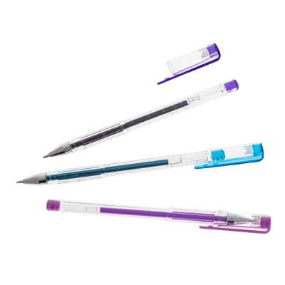 Color glitter gel pens set of 50pcs.