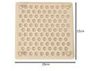 Educational montessori bead ball mosaic puzzle 77el. 10