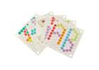 Educational montessori bead ball mosaic puzzle 77el. 2