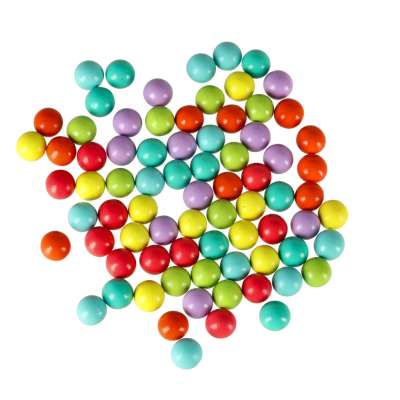 Educational montessori bead ball mosaic puzzle 77el.