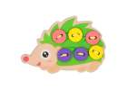 Educational set for learning to sew buttons hedgehog 3