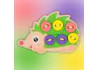 Educational set for learning to sew buttons hedgehog 10