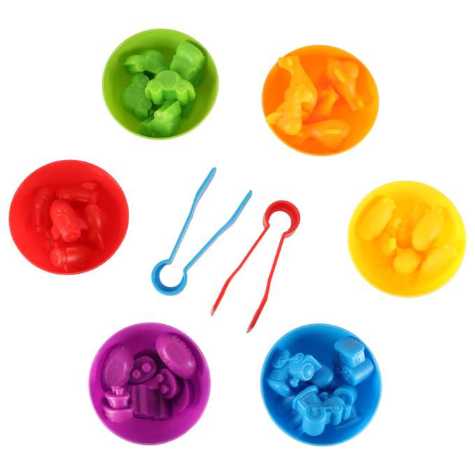 Educational vehicles learning to count montessori 36el.