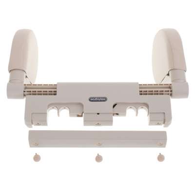 Head and neck adjustable car headrest beige