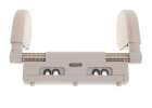 Head and neck adjustable car headrest beige 4