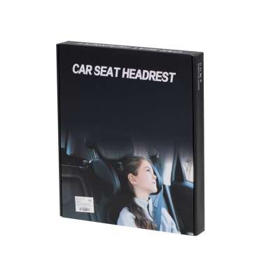 Head and neck adjustable car headrest beige