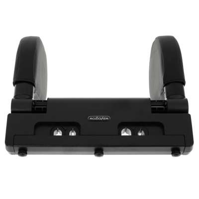 Head and neck adjustable car headrest black