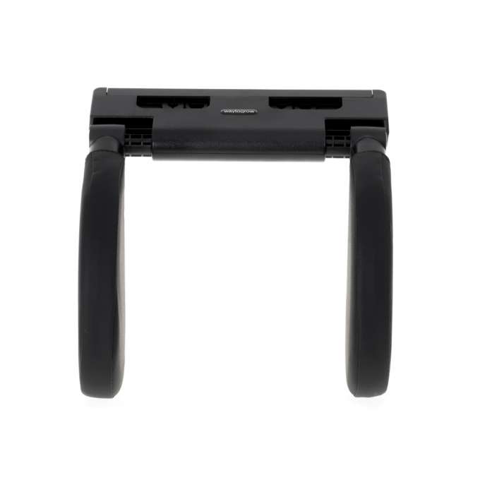 Head and neck adjustable car headrest black
