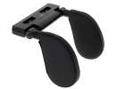 Head and neck adjustable car headrest black 6