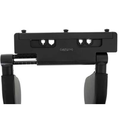 Head and neck adjustable car headrest black