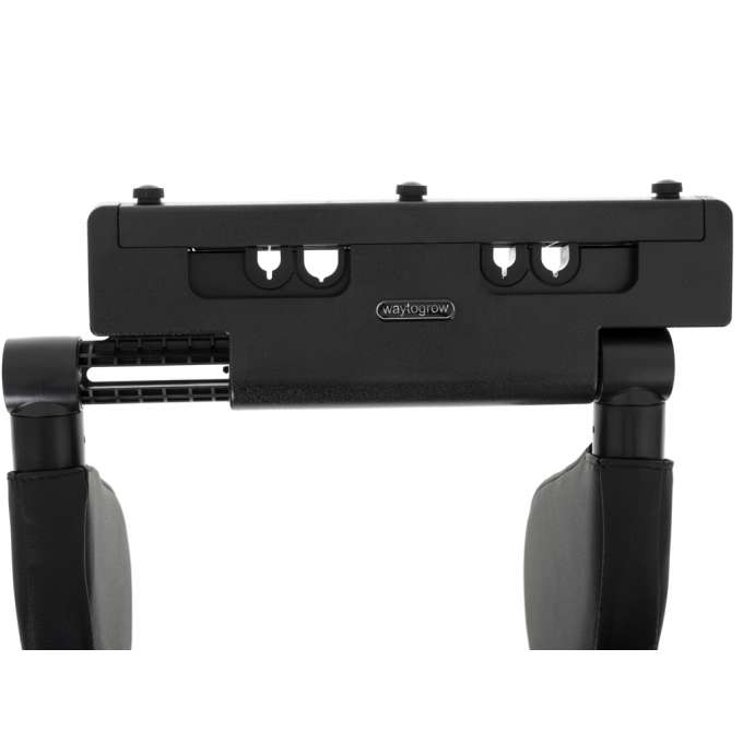 Head and neck adjustable car headrest black