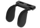 Head and neck adjustable car headrest black 10