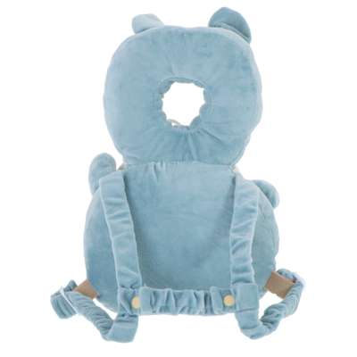 Head protection cushion for learning to walk backpack fall safety bat