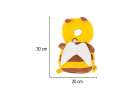 Head protection cushion for learning to walk backpack fall safety bee 6