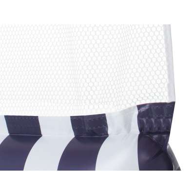 Inflatable mattress swimming chair 120x70cm navy blue