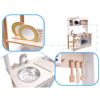 LULILO Kuketo MDF wooden kitchen + accessories