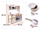 LULILO Kuketo MDF wooden kitchen + accessories 3