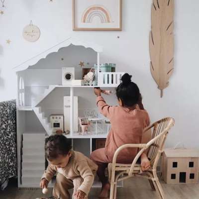 LULILO bookshelf toy house bookcase 2in1 CALLA 116cm XXL