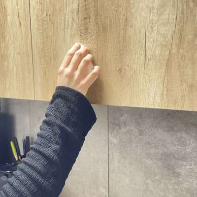 Magic melamine sponge removes tough stains