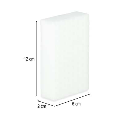 Magic melamine sponge removes tough stains