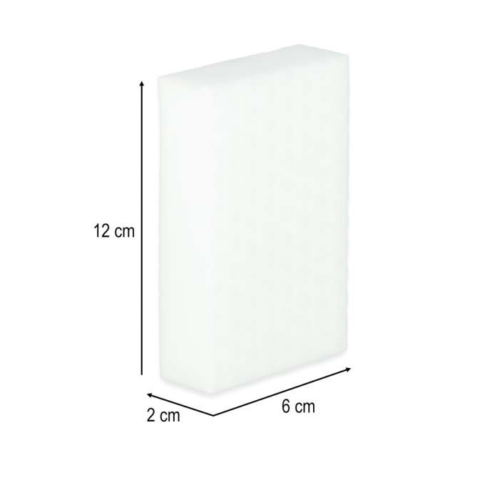 Magic melamine sponge removes tough stains