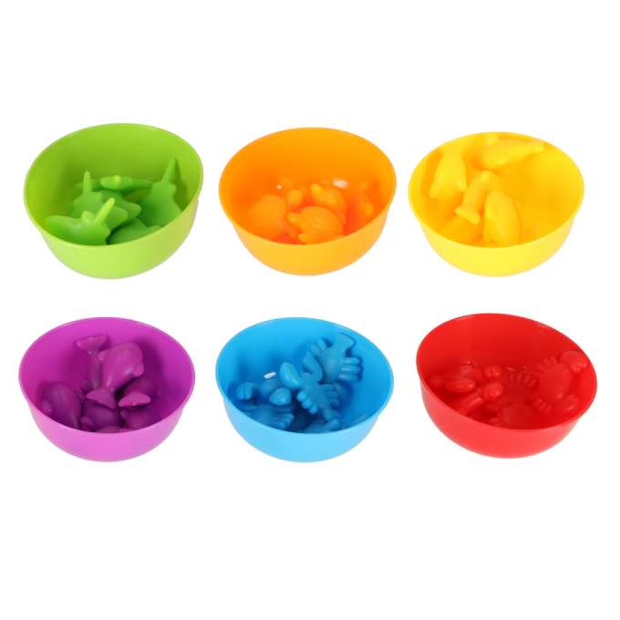 Marine animals educational learning to count montessori 36el.