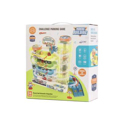 Parking garage 4 levels electric elevator + 6 cars