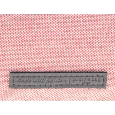 Piórnik szkolny podwójny saszetka kosmetyczka różowy