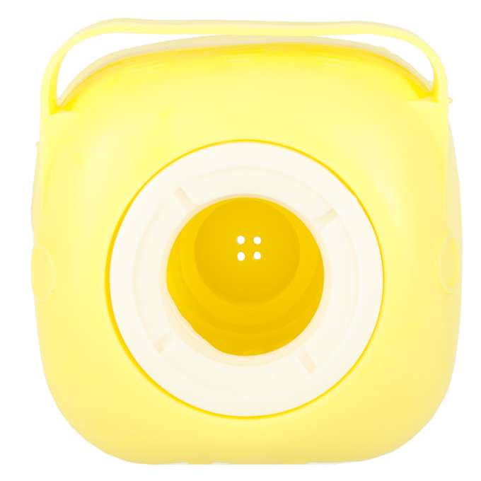 Silicone brush for washing dogs cats yellow