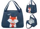 Thermal insulation bag breakfast lunch fox orange 2