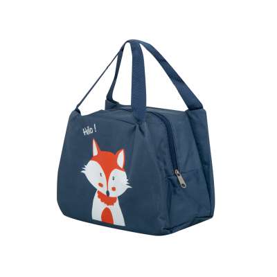Thermal insulation bag breakfast lunch fox orange