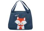 Thermal insulation bag breakfast lunch fox orange 6
