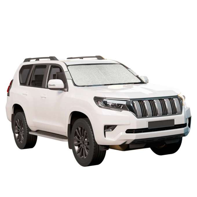Anti-frost windscreen cover mat