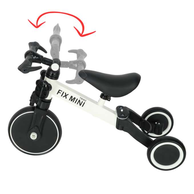 Balance bike tricycle Trike Fix Mini 3in1 with pedals white