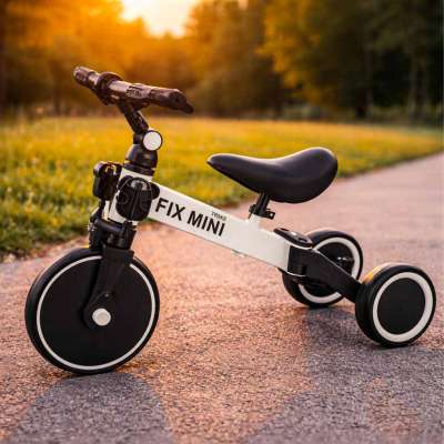Balance bike tricycle Trike Fix Mini 3in1 with pedals white
