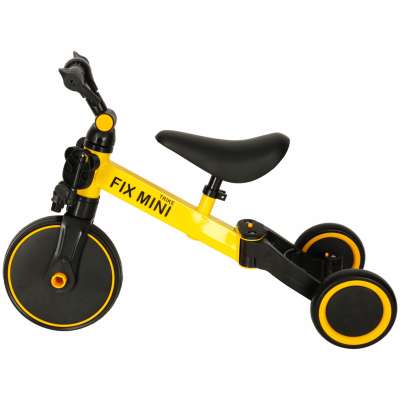 Balance bike tricycle Trike Fix Mini 3in1 with pedals yellow