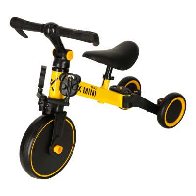 Balance bike tricycle Trike Fix Mini 3in1 with pedals yellow