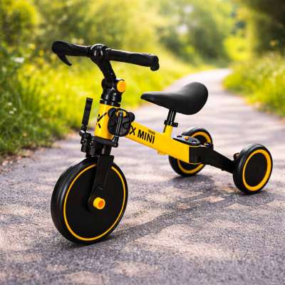 Balance bike tricycle Trike Fix Mini 3in1 with pedals yellow
