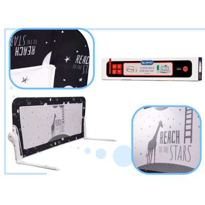 Safety gate barrier bed guard 120cm black