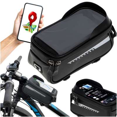  Bike bag pannier waterproof phone holder