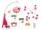 Carousel star design lullabies pink + remote control 3