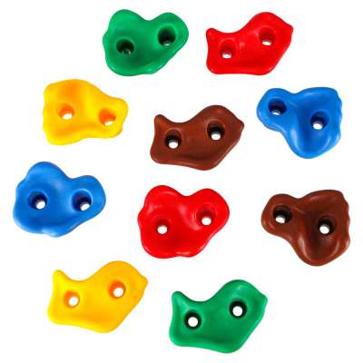 Climbing stone holders for children 10pcs