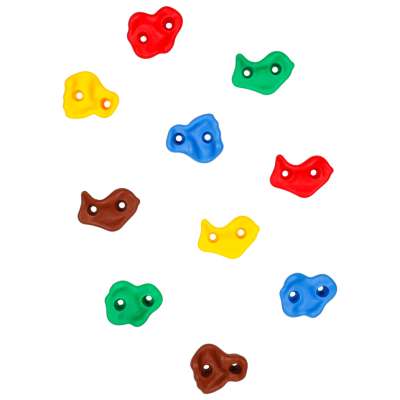 Climbing stone holders for children 10pcs