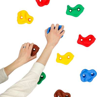 Climbing stone holders for children 10pcs