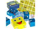 Creative blocks challenge changing face in a can 1