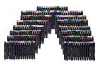 Double-sided alcohol markers in case 168 pieces 12