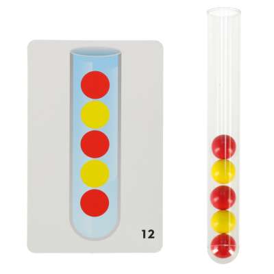 Educational puzzle colorful montessori balls