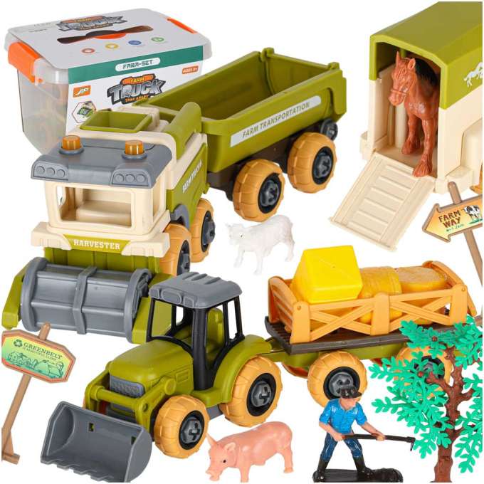 Farm tractor agricultural machinery tractor for turning animals screwdriver