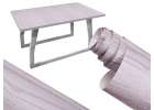 Foil roll self-adhesive veneer wallpaper oak silver-gray 1,22x50m 1