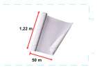Foil roll self-adhesive wallpaper veneer white marble - jazz 1,22x50m 4